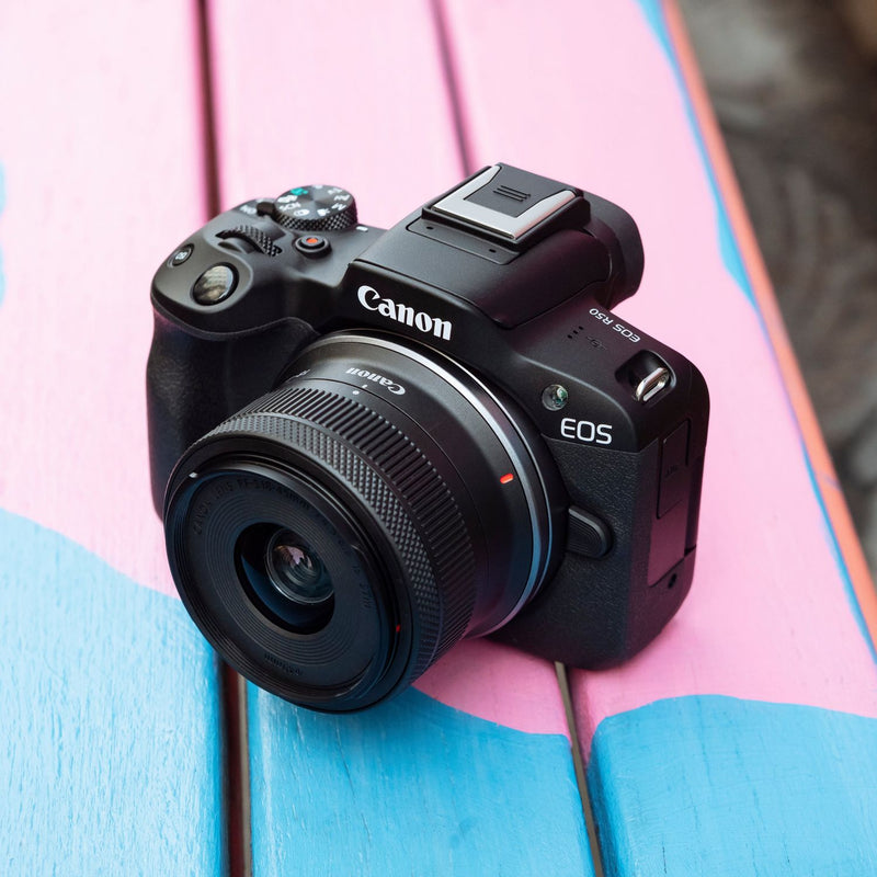 Canon EOS R50 with RF-S 18-45mm & RF-S 55-210mm Lens Kit