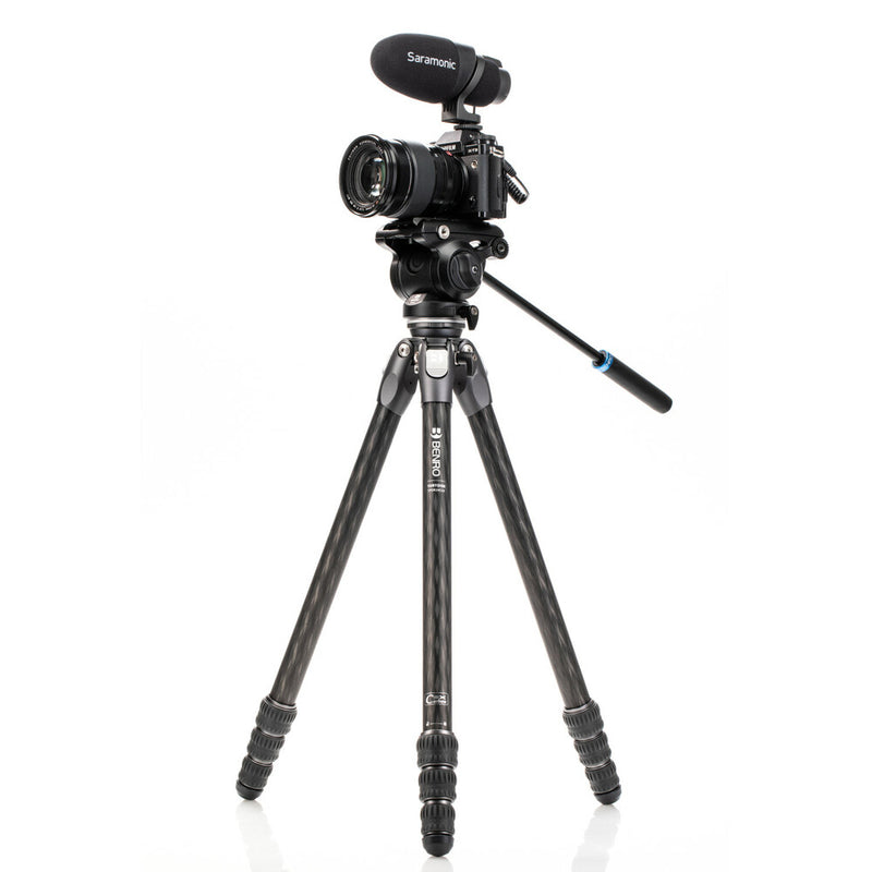Benro Tortoise 34CLV Carbon Fibre Levelling Tripod 