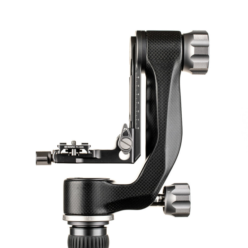 Benro GH5CMINI Mini Gimbal Head Carbon Fibre with PL100N Plate