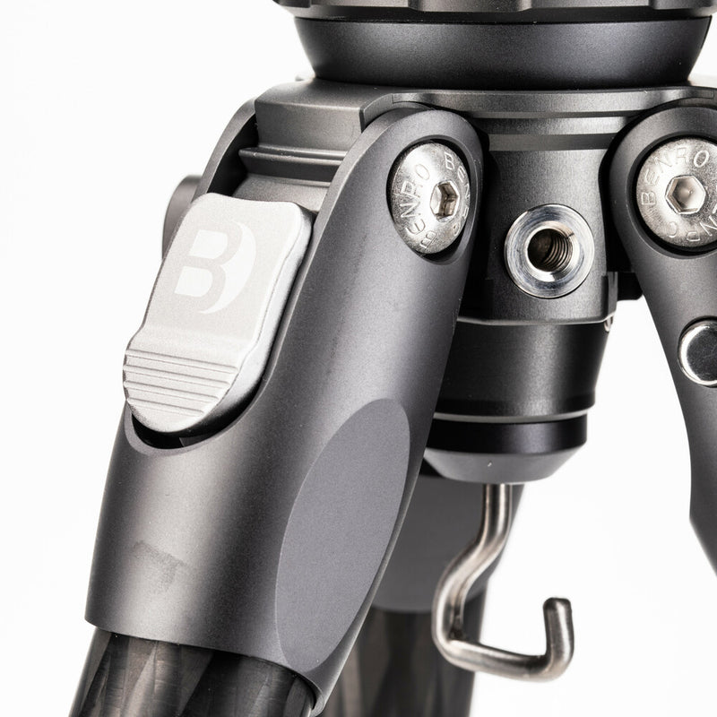 Benro Tortoise 24CLV Carbon Fibre Series 2 Columnless Tripod with Leveling Base and S4PRO Video Head