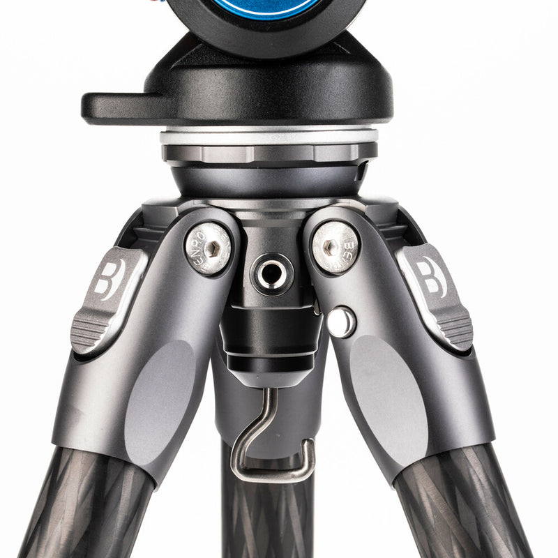 Benro Tortoise 24CLV Carbon Fibre Series 2 Columnless Tripod with Leveling Base and S4PRO Video Head