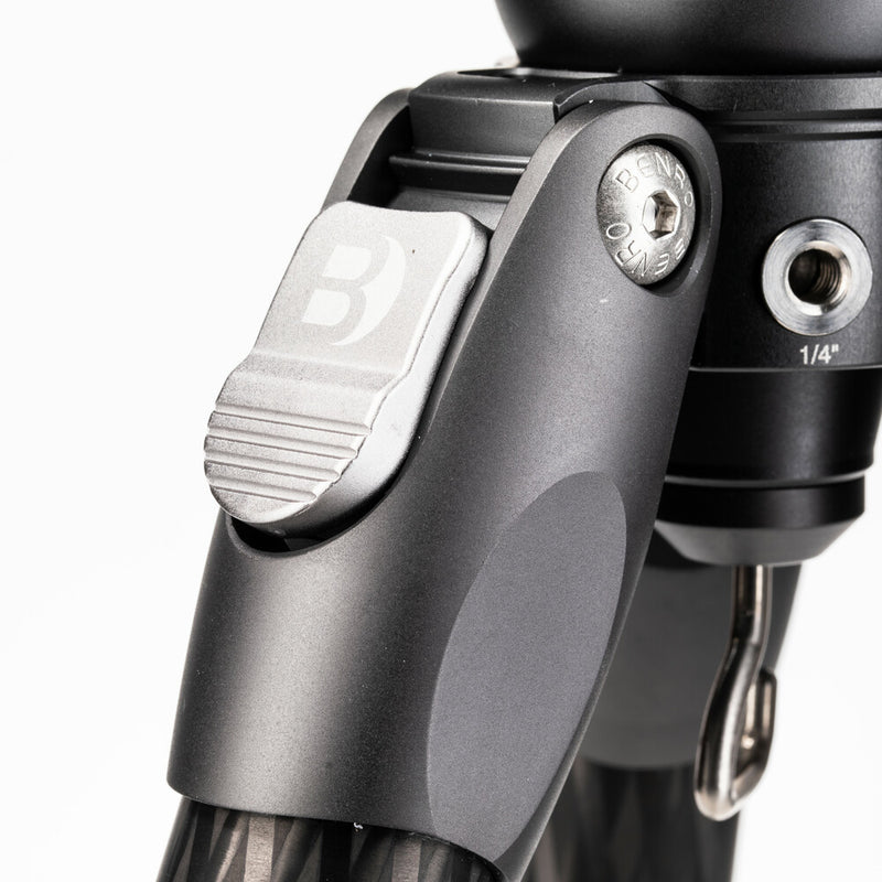Benro Tortoise 34CLV Carbon Fibre Series 3 Columnless Tripod with Leveling Base and S4PRO Video Head