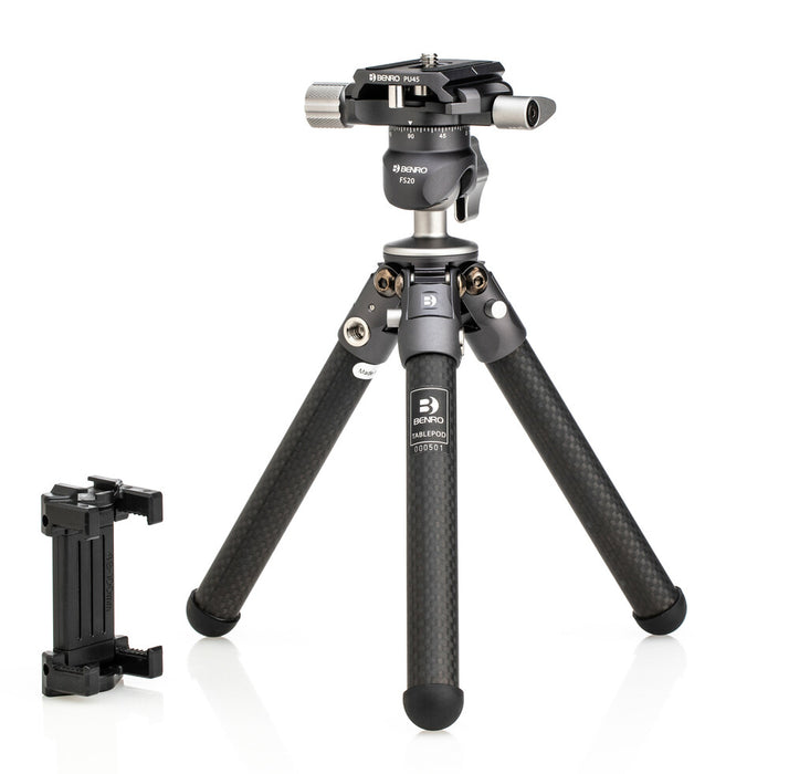 Benro TablePod Tripod Kit with Camera Plate and Smartphone Adapter