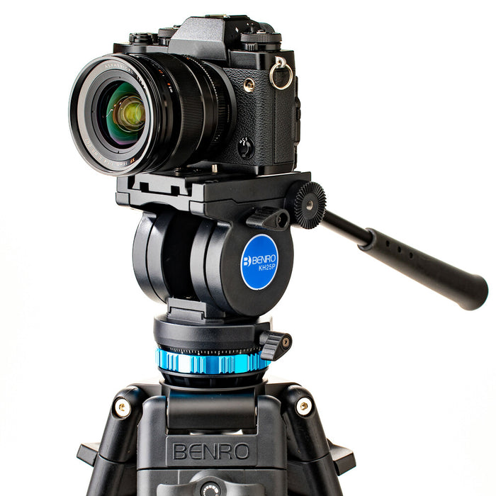 Benro KH25P Dual-Stage Aluminium Video Tripod & Head Kit
