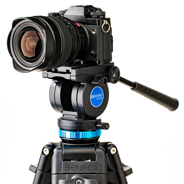 Benro KH26P Dual-Stage Aluminium Video Tripod & Head Kit