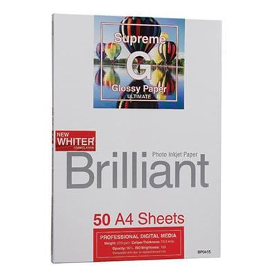 Brilliant Digital Supreme Ultimate Glossy A4 50 Sheets 270 gsm