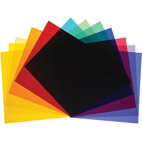 Broncolor Colour Filters for P65, P45, PAR and Background Reflector (Set of 12)