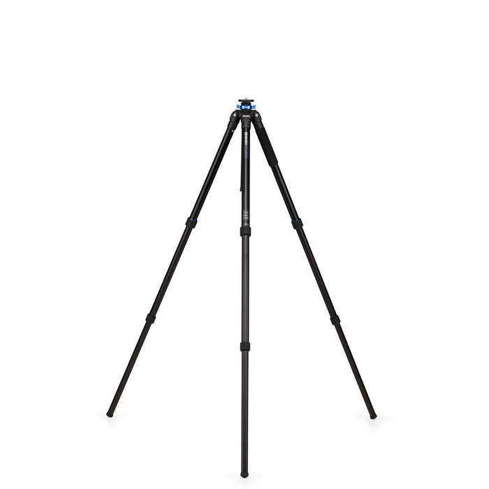 An image of the Benro Mach3 TMA47AL Aluminium Tripod in open position with legs extended.