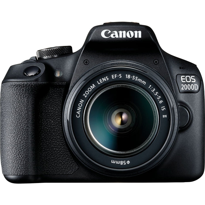 Canon EOS 2000D with 18-55mm IS II Lens Kit