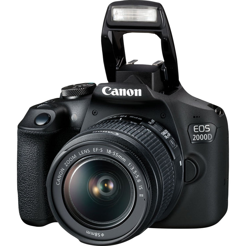 Canon EOS 2000D with 18-55mm IS II Lens Kit