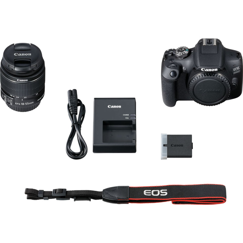 Canon EOS 2000D with 18-55mm IS II Lens Kit