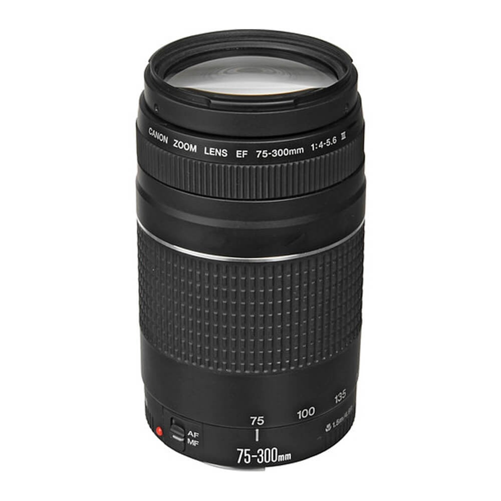 2SET レンズフード付 キヤノン  Canon EF 75-300mm II キヤノン Canon レンズフード 互換品 For ET-64II EF 75-300mm F/4-5.6