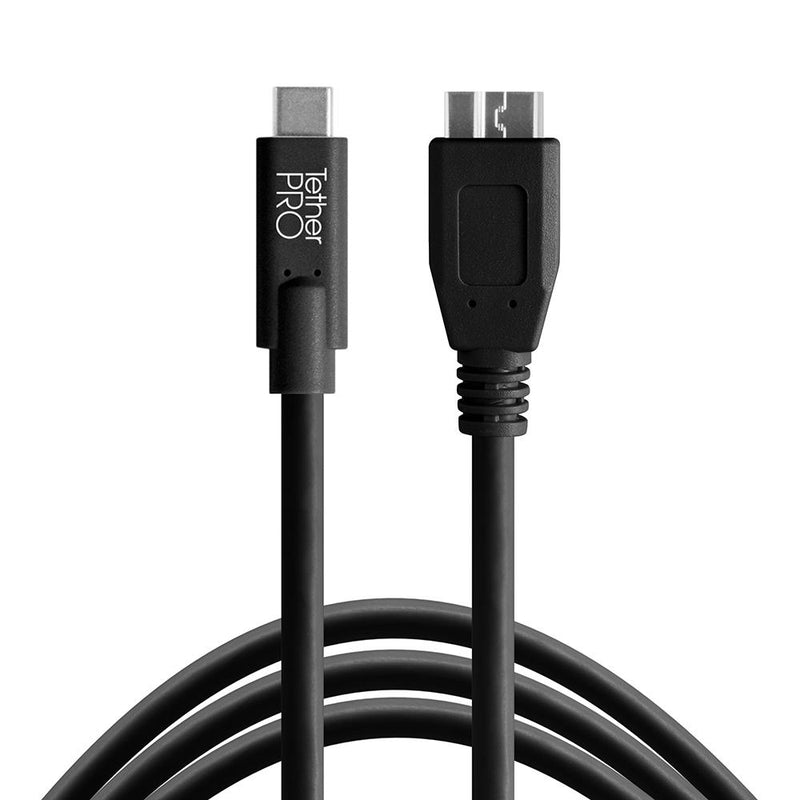 Tether Tools TetherPro USB-C to Micro-B 15' (4.6m) Cable (Select Variant)