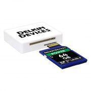 Delkin qwikVIEW Memory Card Reader for Smartphone Apple & Android