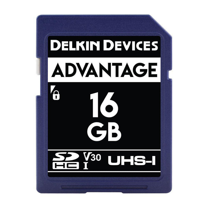 Delkin 16GB SDHC UHS-I Advantage Memory Card (633x)