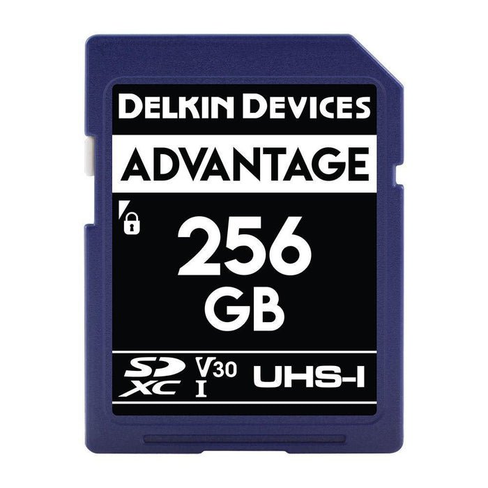 Delkin 256GB SDXC UHS-I Advantage Memory Card (633x)