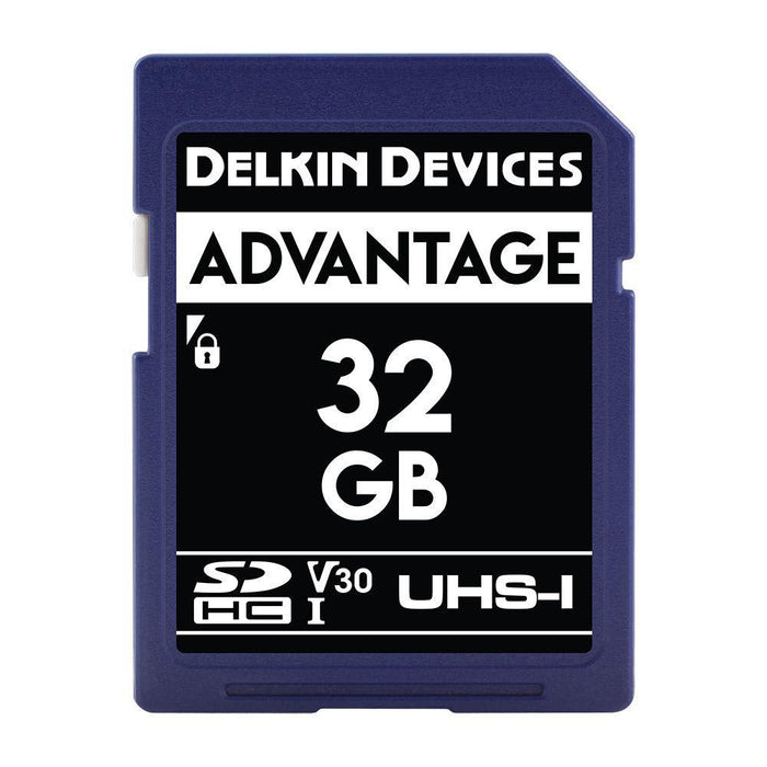 Delkin 32GB SDHC UHS-I Advantage Memory Card (633x)