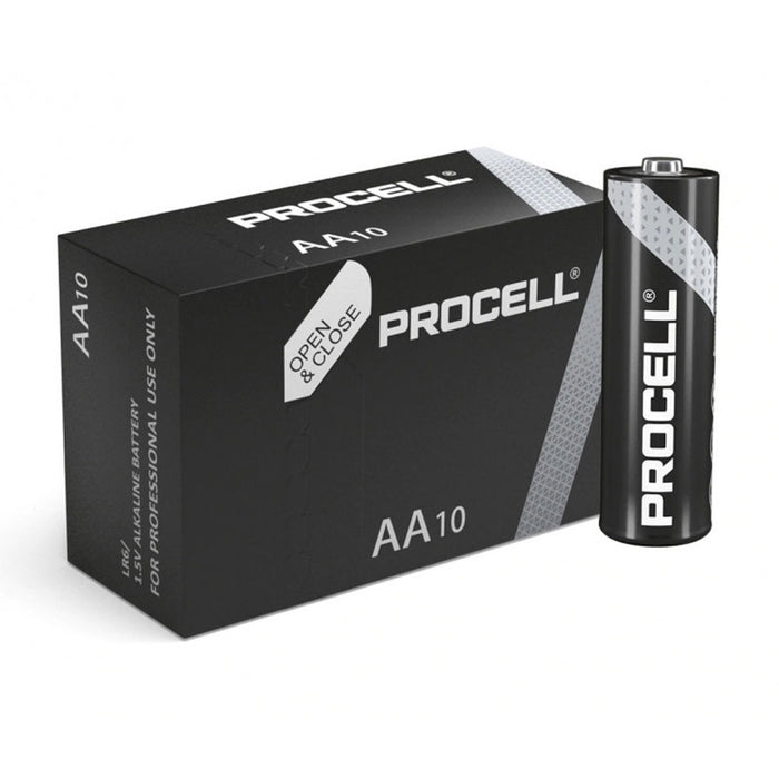 Duracell Procell AA Alkaline Batteries (Pack of 10)