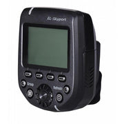 An image of the Elinchrom Skyport Pro Transmitter for Nikon which can be used for synchronising your Elinchrom flashes.