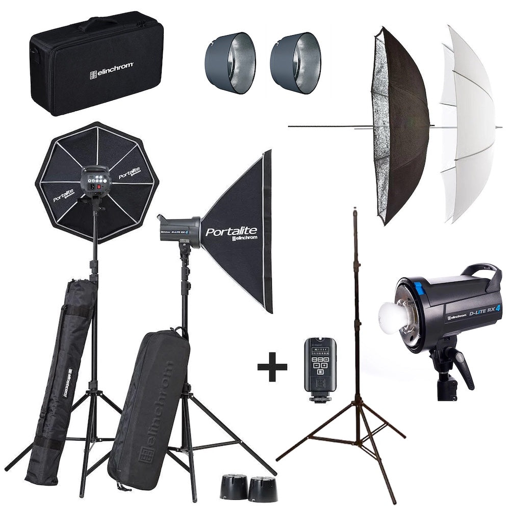 エリンクロームElinchrom D-lite4ストロボ照明※トランスミッター