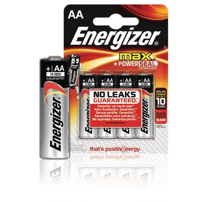 Energizer AA Alkaline Battery x4