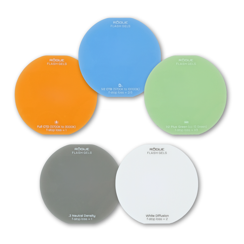 Rogue Round Flash Gels - Colour Correction Collection