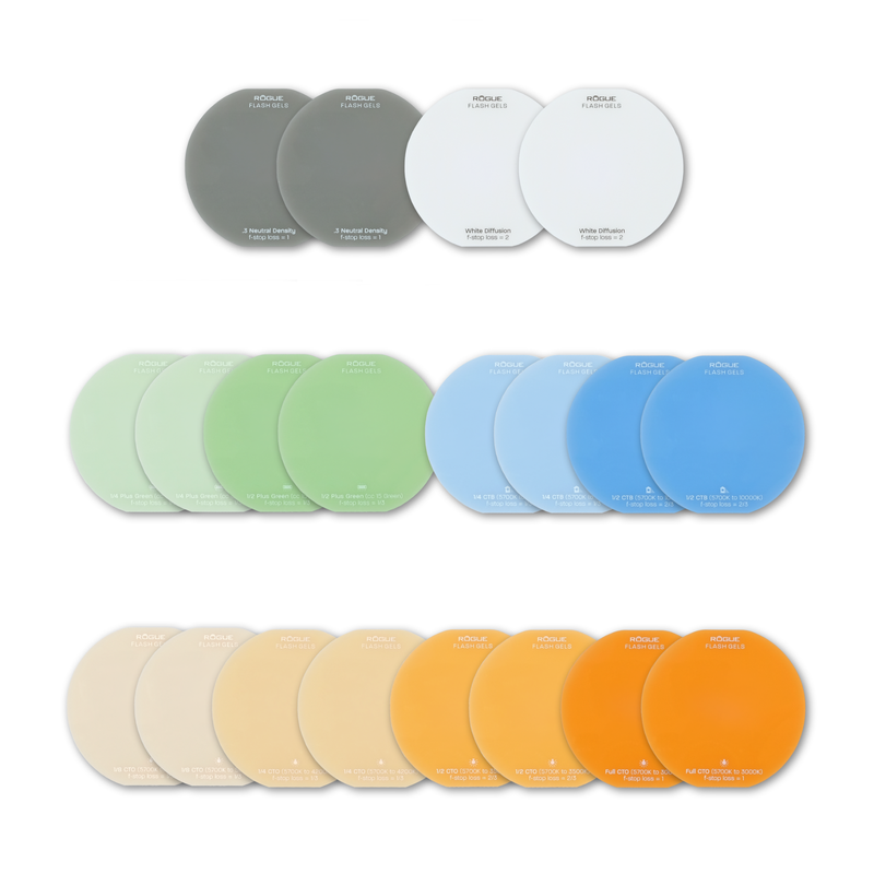 Rogue Round Flash Gels - Colour Correction Collection