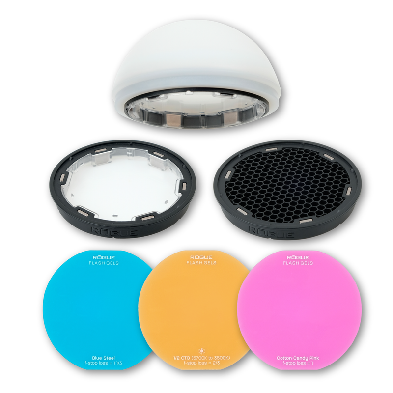 Rogue Round Flash Kit for Godox V1, V100, AD100, AD200 Round Flashes
