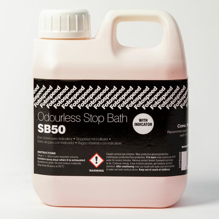 Fotospeed SB50 Odourless Indicator Stop Bath 1 Litre