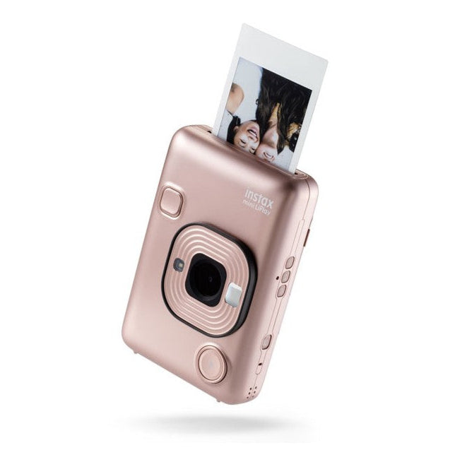 Fujifilm Instax Mini LiPlay Hybrid Instant Camera Blush Gold