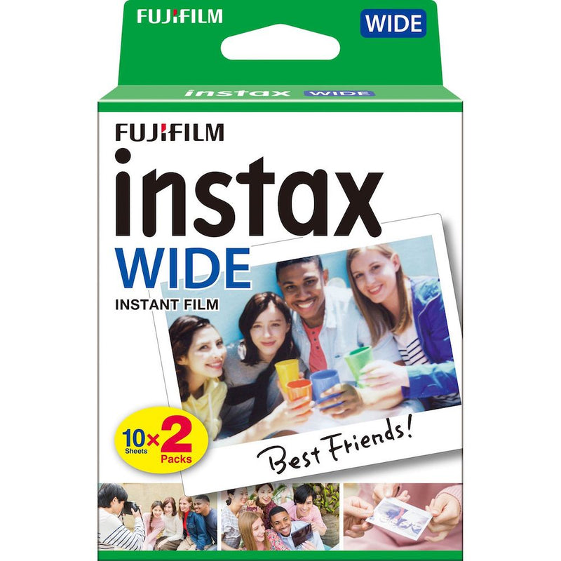 Fujifilm Instax Wide Colour Instant Film Twin Pack (20 Sheets)