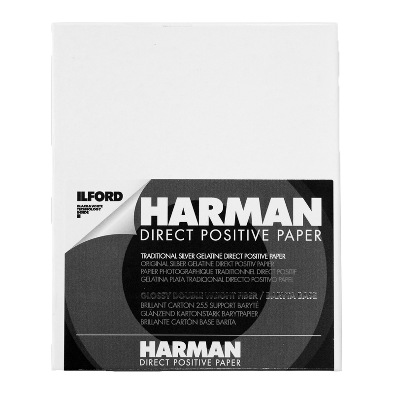 Ilford Harman Direct Positive Paper FB Glossy (Select Sheet & Pack Size)