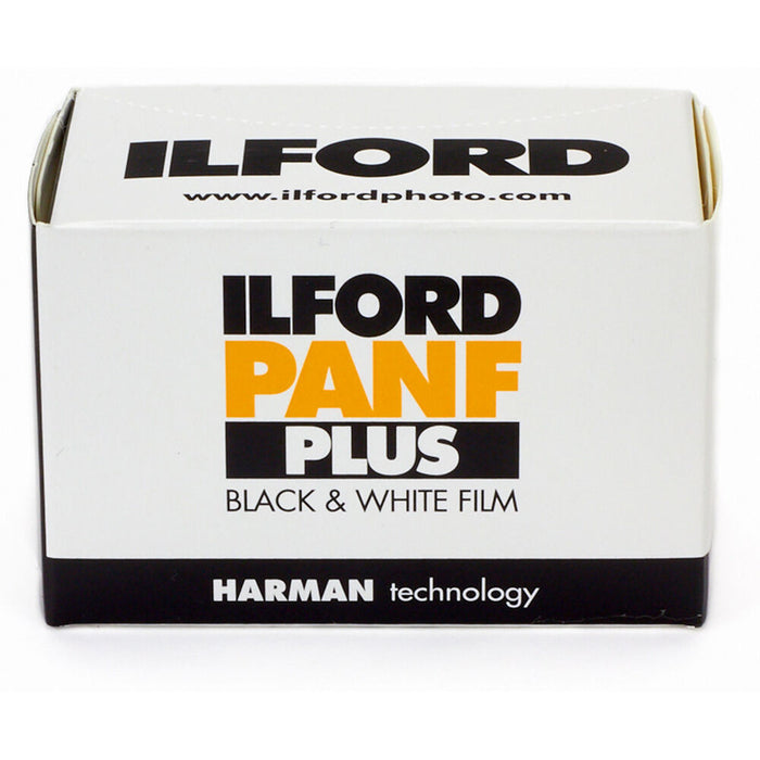Ilford Pan F Plus 50 36-Exposure 35mm Black & White 135 Film
