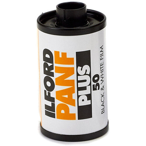 Ilford Pan F Plus 50 36-Exposure 35mm Black & White 135 Film