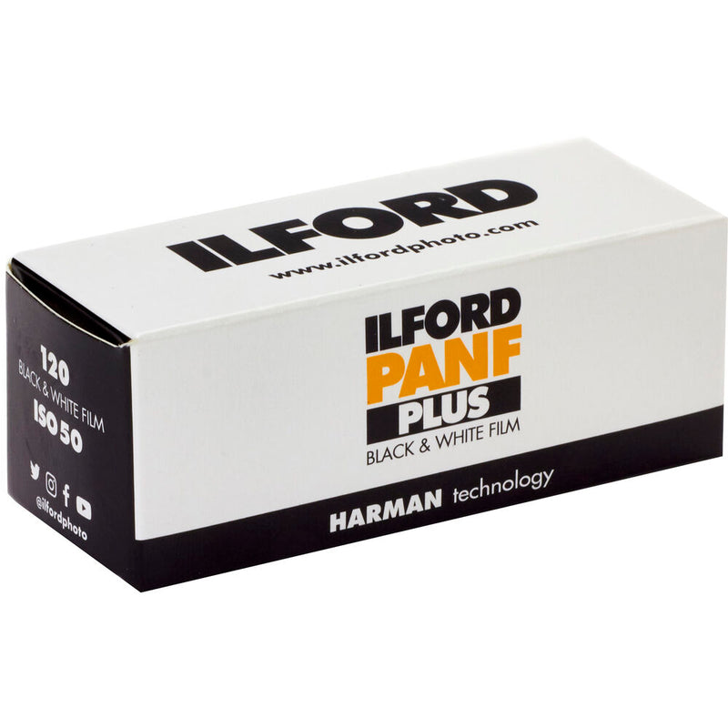 lford Pan F Plus 50 Black & White 120 Roll Film