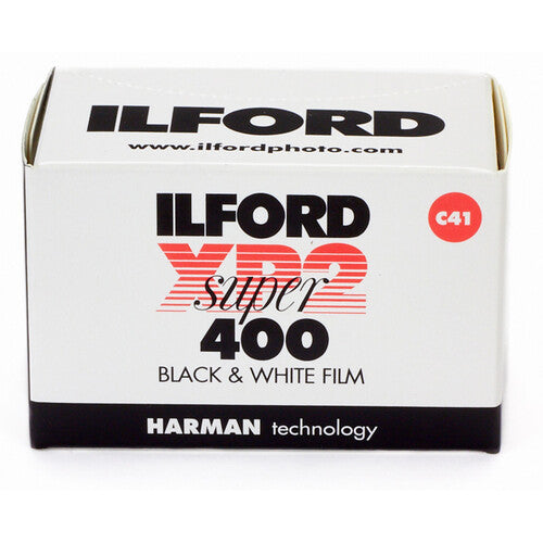 Ilford XP2 Super 400 36-Exposure 35mm Black & White 135 Film