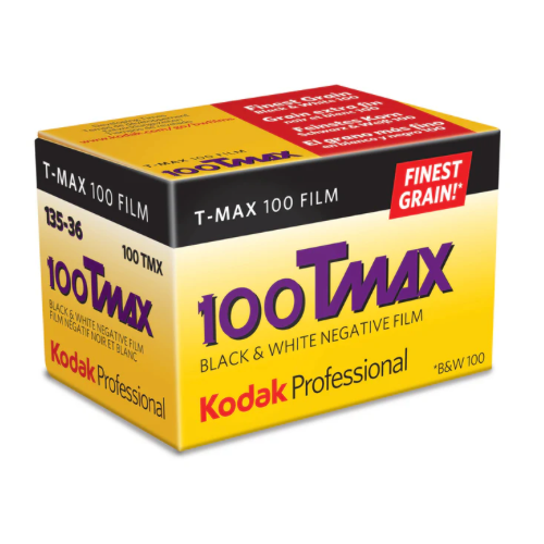 Kodak T-Max 100 36-Exposure 35mm Black & White 135 Film