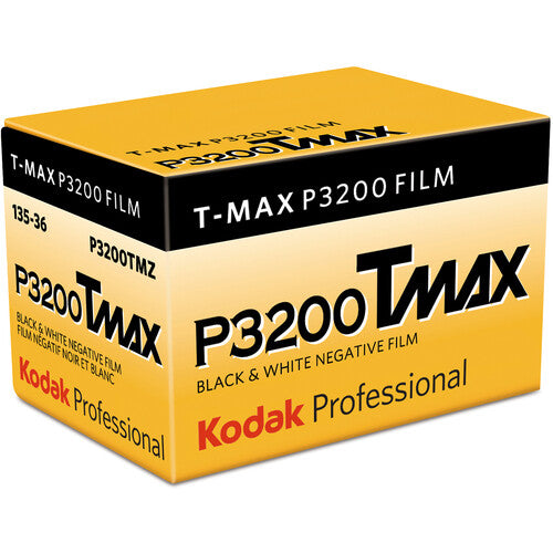 Kodak T-Max P3200 36-Exposure 35mm Black & White 135 Film