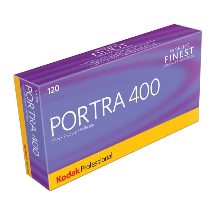 Kodak Portra 400 Colour Negative Roll 120 Film (5-Pack)