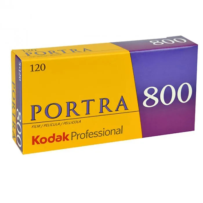 Kodak Portra 800 Colour Negative 120 Film (5-Pack)