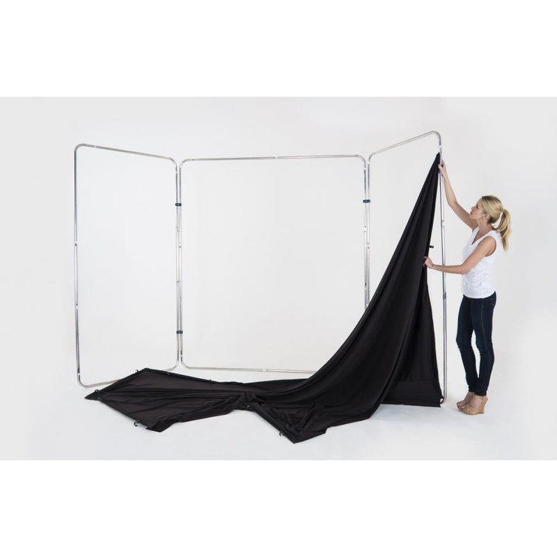 Manfrotto Panoramic Background 4m White Kit (frame included)