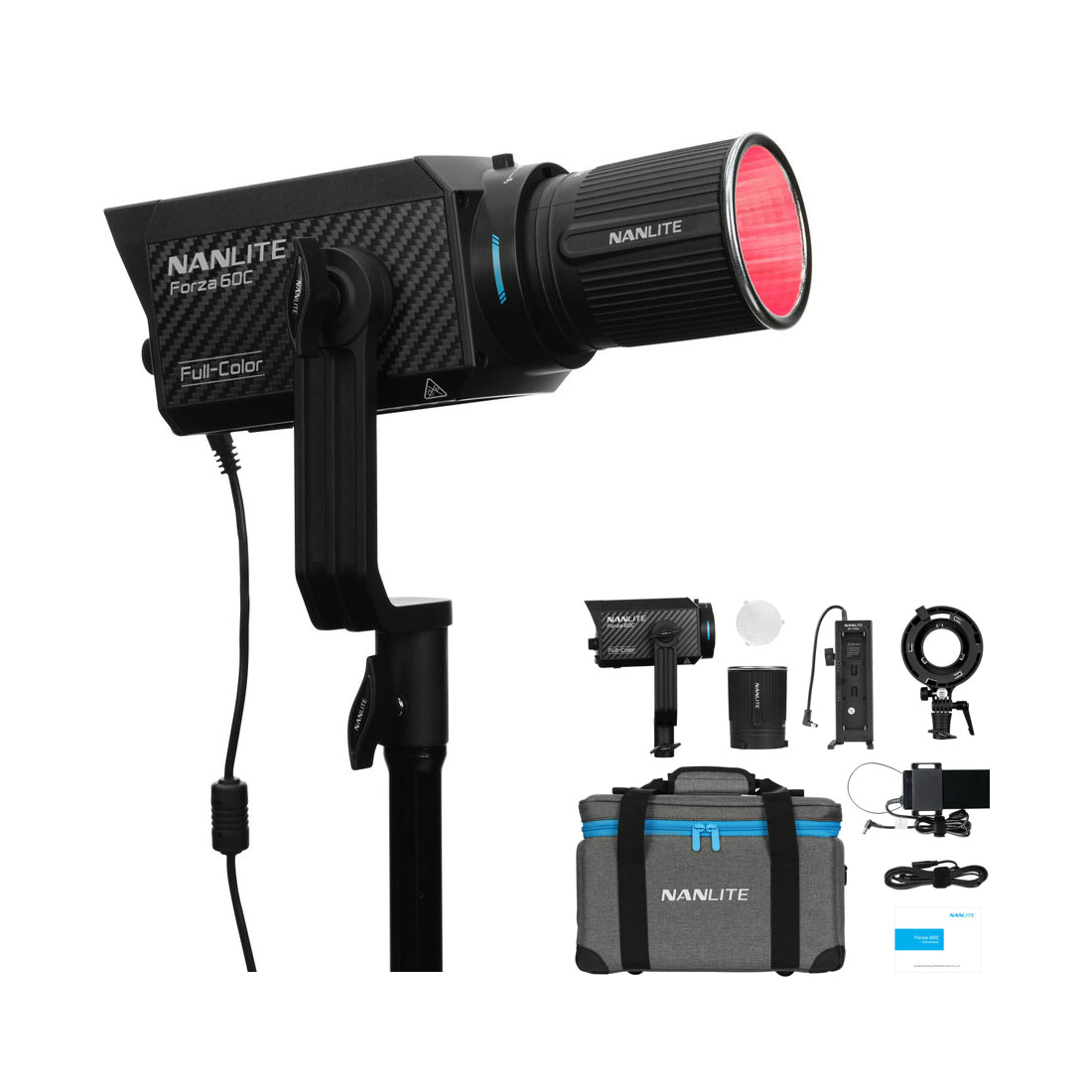 NanLite Forza 60C RGBLAC LED Monolight Kit — The Flash Centre