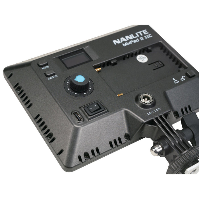 Nanlite MixPad II 11C RGBWW Hard and Soft Light LED Panel