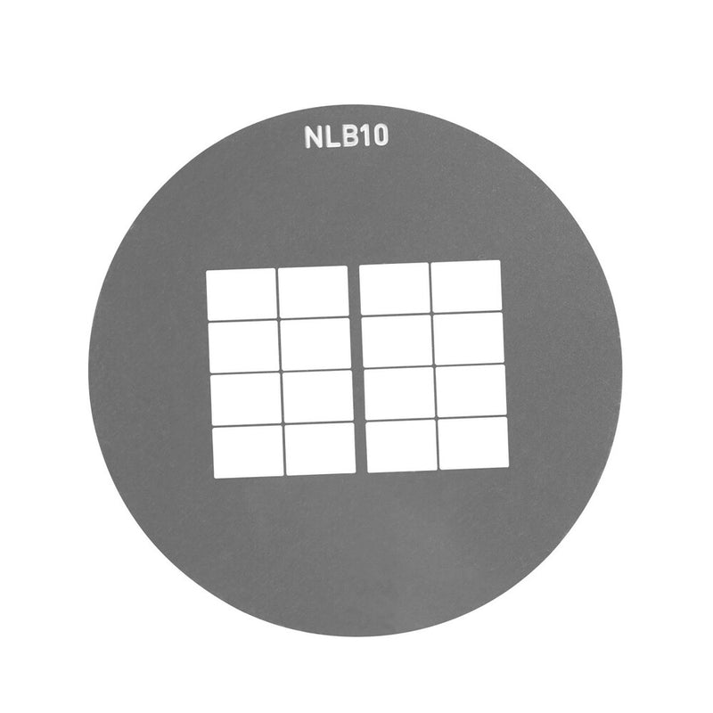 NanLite 10 Piece Gobo Set 1 for Bowens Mount Projection Attachment (Size B)