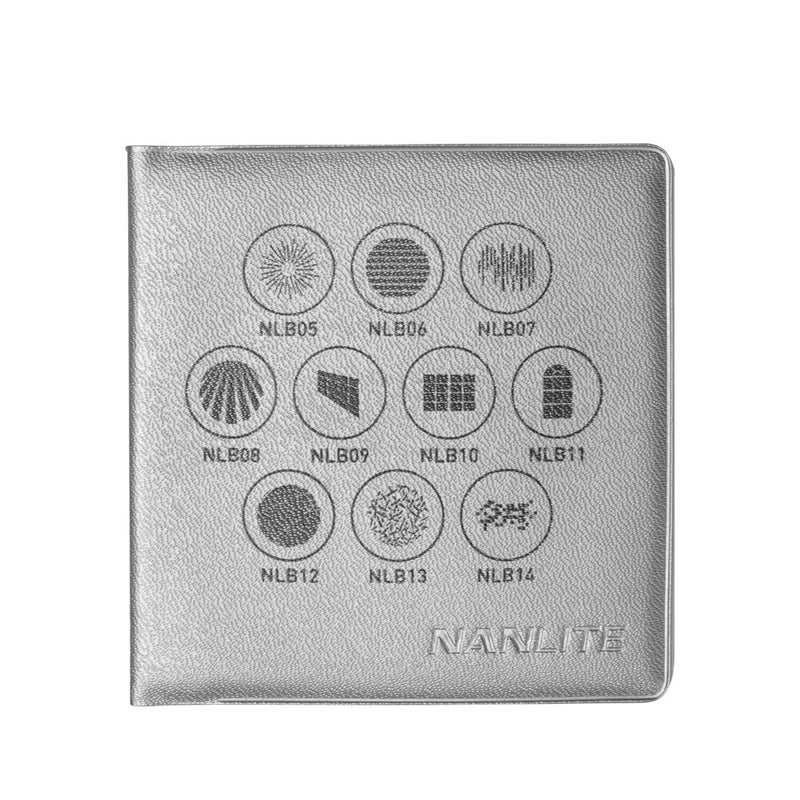 NanLite 10 Piece Gobo Set 1 for Bowens Mount Projection Attachment (Size B)