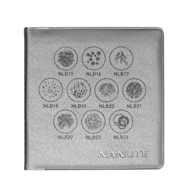 NanLite 10 Piece Gobo Set 2 for Bowens Mount Projection Attachment (Size B)