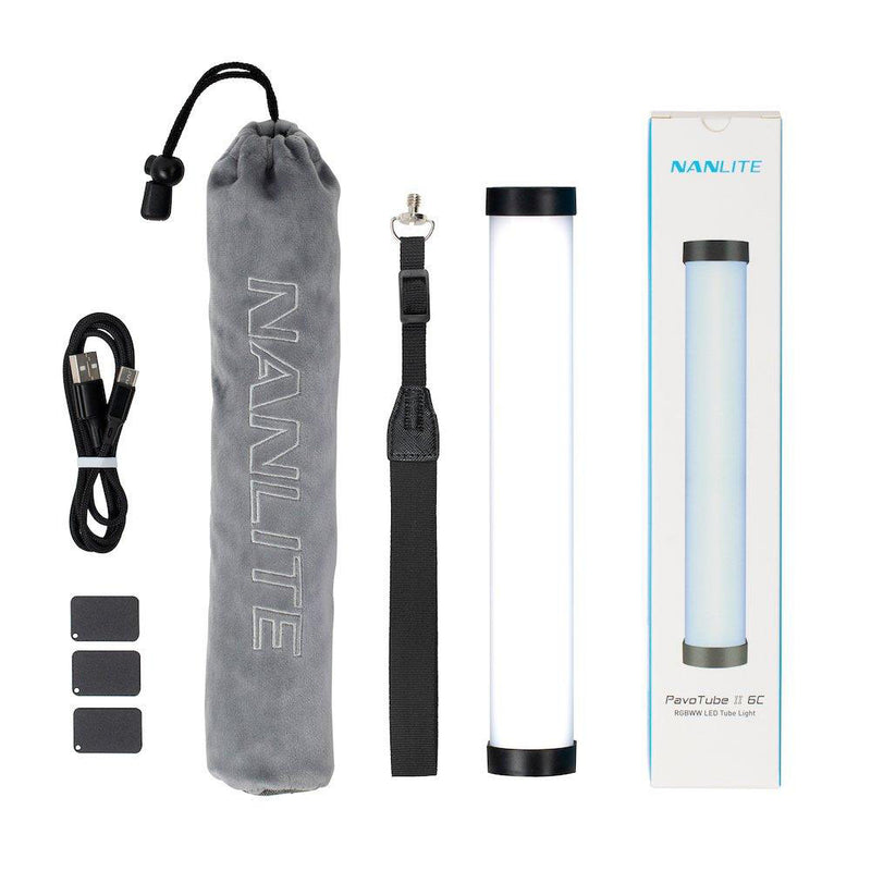 NanLite PavoTube II 6C RGBWW 10" LED Tube