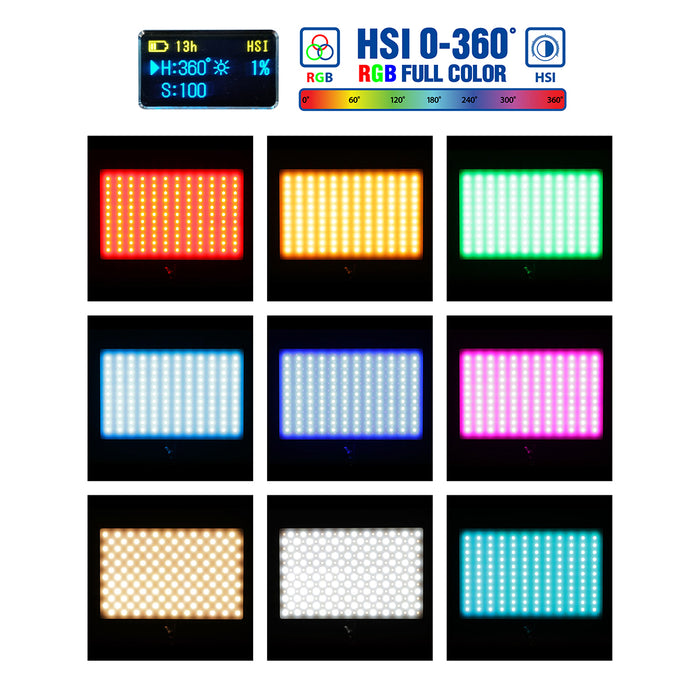 Phottix M500R RGB LED Panel Light