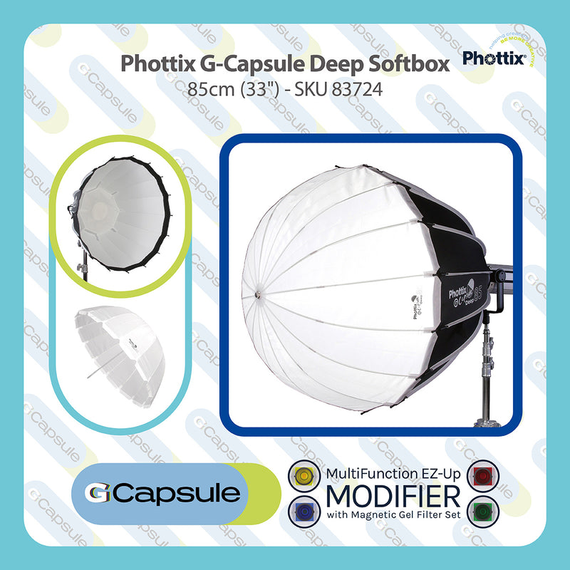 Phottix G-Capsule Multi-Function Softbox Deep 85cm