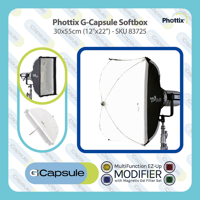 Phottix G-Capsule Multi-Function Softbox 30x55cm